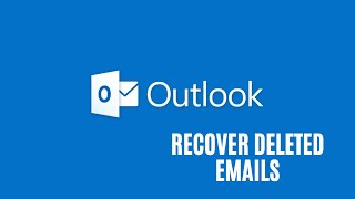 How to Recover Deleted Emails on Outlook 2021 [upl. by Charline]