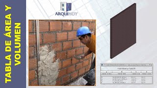 REVIT CUANTIFICAR MATERIALES DE MUROS [upl. by Giselbert]