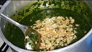 How to make green malukhya [upl. by Abbotson]