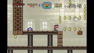 Super Mario World Valley Ghost House Secret Exit [upl. by Hartley]