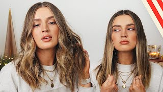 The EASIEST Loose Beachy Waves Hair Tutorial 🌊 [upl. by Campball]