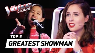 GREATEST SHOWMAN covers in The Voice [upl. by Yemrej]