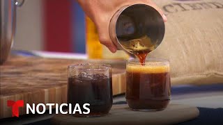 Café carajillo cómo prepararlo paso a paso y qué licor usar  Noticias Telemundo [upl. by Naol573]