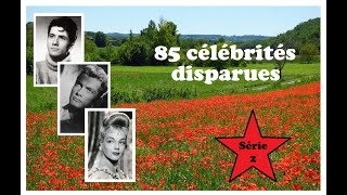 Hommage à 85 célébrités francophones disparues 2ème série [upl. by Halden408]