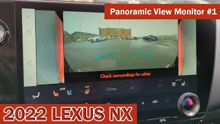 20222025 Lexus NX  Panoramic View Monitor 1 [upl. by Joelly473]