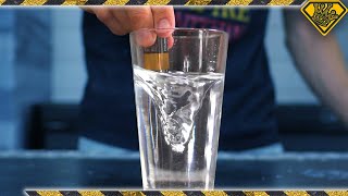 Creating a Vortex With Water and a 9V Battery [upl. by Onder]