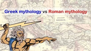 similarities AND differences between Greek and Roman Mythology [upl. by Aile]