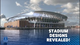 REVEALED EVERTONS NEW STADIUM DESIGN PLANS [upl. by Horten]