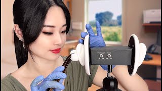 ASMR School Nurse Ear Check and Cleaning [upl. by Theadora]