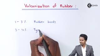 Vulcanization of Rubber  Polymers  Chemistry Class 12 [upl. by Venu]