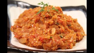 Baingan Ka Bharta  Vaishali  Sanjeev Kapoor Khazana [upl. by Eremehc]