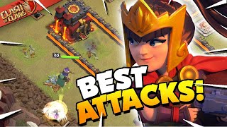 BEST Queen Walk  Queen Charge Attacks  TH10 Attack Strategy Clash of Clans [upl. by Rehc183]