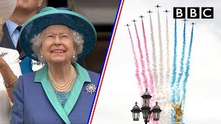 Watch the entire spectacular 100aircraft flypast as RAF celebrates 100 years  BBC [upl. by Aniraad]