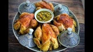 Poulet aux olives à la marocaine Djaj Mhamer Bdarmira [upl. by Blondy]