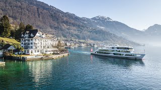 Riviera Rundreise Weggis  Schifffahrt kombiniert mit einem Spaziergang am Vierwaldstättersee [upl. by Nnylorac]