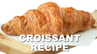 Professional Baker Teaches You How To Make CROISSANTS [upl. by Xet]