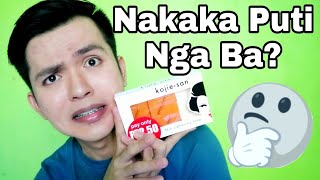 Kojie San Soap Review  Nakakaputi Nga Ba [upl. by Jessee]