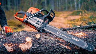 NEW HUSQVARNA 592 XP AND 585  Best Chainsaws for 2021 [upl. by Epner874]