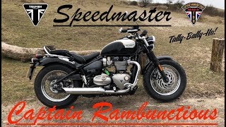 2018 Triumph Speedmaster 1200 HT  1st Ride amp Review [upl. by Eedolem445]