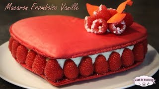 Recette de Macaron Cœur Framboise Vanille [upl. by Ana]