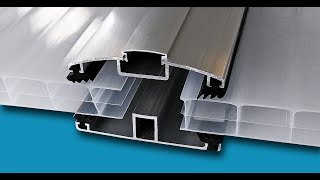 Pergola Cover  Polycarbonate Roof System  Alternative to Glass Roof [upl. by Dihsar926]