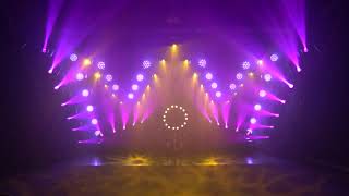 Professional 3D Stage Lighting Show 5 hours v2 [upl. by Ogilvie762]