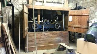 All Saints Church Maidstone  The clock mechanism chiming and striking 1100am [upl. by Narda]