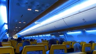 TRIP REPORT  RYANAIR  Dublin to London STN  SKY INTERIOR Cabin  737800 EIFRR Full HD [upl. by Anerul]