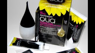 Im Coloring My Hair Garnier Olia Review and Demo [upl. by Satsok]