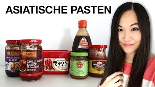 Asiatische Pasten  Saucen  Grundausstattung  Verwendung [upl. by Norabel]