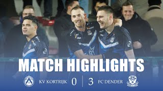 HIGHLIGHTS KV Kortrijk vs FC Dender  20242025 [upl. by Fagin]