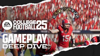 College Football 25  Gameplay Deep Dive [upl. by Wappes]