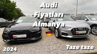 Audi Almanya Fiyatları  2024 [upl. by Lowrie]