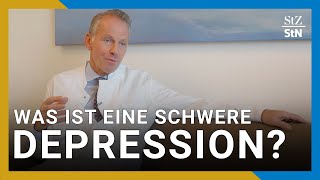 Ein Experte erklärt wann man von schwerer Depression spricht [upl. by Ahseinar528]