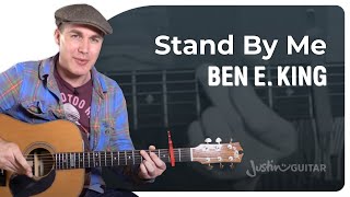 Stand By Me Easy Guitar Lesson  Ben E King [upl. by Brunhild]