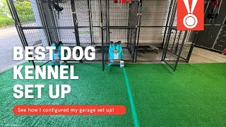 Best dog kennel set up [upl. by Oppen]