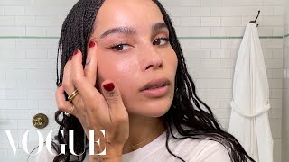 Zoë Kravitzs Guide to Summertime Skin Care and Makeup  Beauty Secrets  Vogue [upl. by Innoj]