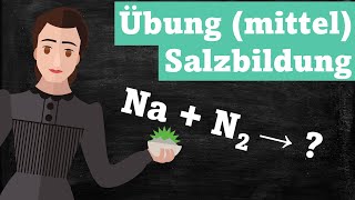 Übung mittel Salzbildung aus Natrium und Stickstoff [upl. by Agretha]