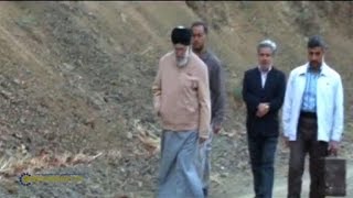 Iran releases video of Ali Khamenei in postsurgery hike [upl. by Tabb]