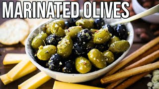 AMAZING Marinated Olives [upl. by Notyep]