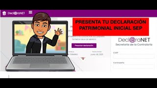 DECLARACIÓN PATRIMONIAL INICIAL SEP 2022 DECLARANET [upl. by Nessim]