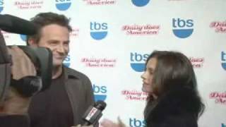 Courteney Cox and Matthew Perry at quotDaisy Does Americaquot Premiere [upl. by Olfe]