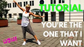 TUTORIAL “YOU’RE THE ONE THAT I WANT” Grease Movie Dance  How to choreograph dance fitness workout [upl. by Millisent]