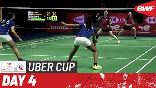 BWF Uber Cup Finals 2022  Korea vs India  Group D [upl. by Nahte939]