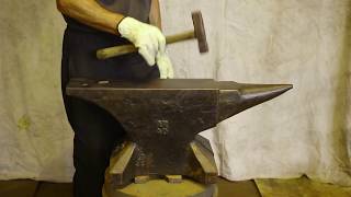 396 lb Refflinghaus cast steel blacksmith anvil for sale [upl. by Bowes467]