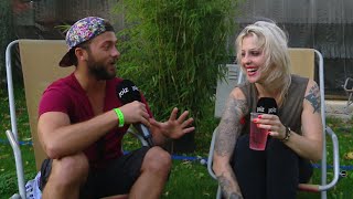 Brody Dalle  Crazy Interview in Switzerland [upl. by Coray706]