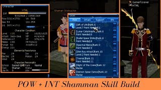 🎮POW  INT Shaman  Skill Build  Cap 135  RAN PH Klasik [upl. by Enelav]