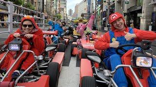 Street GoKart Tour in Tokyo Japan [upl. by Luckett]