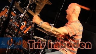 Tris Imboden  DW Collectors Series MapleMahogany Drums [upl. by Ocko595]