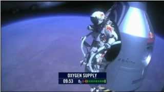 Felix Baumgartner Jump From Space  Red Bull Stratos FULL VIDEO [upl. by Ilrebmik]